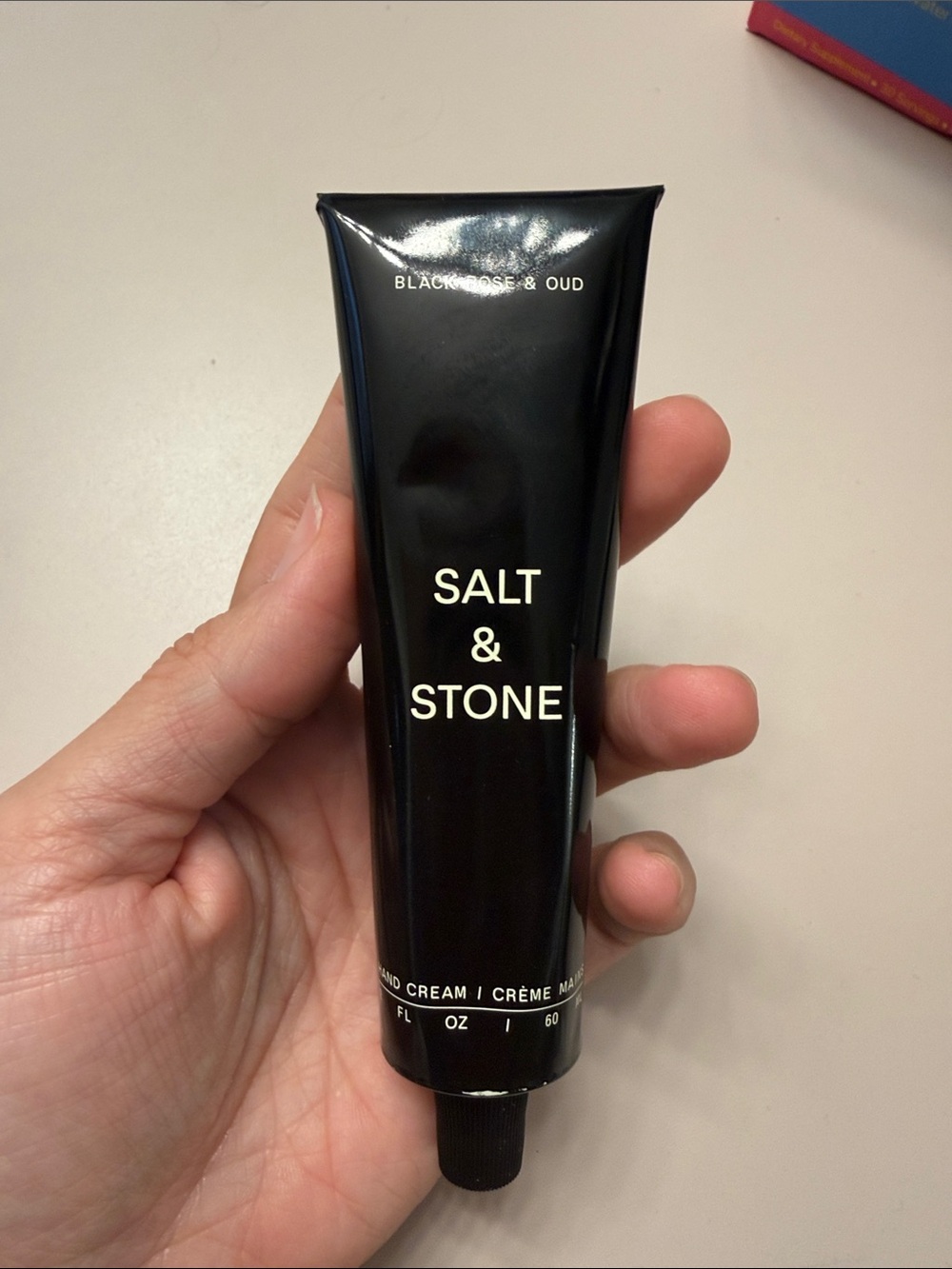 Salt & Stone Black Rose & Oud Hand Cream - Picture 3 of 4